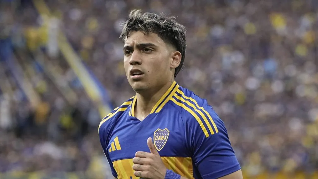 Exequiel Zeballos Boca Juniors vs River Plate Torneio da Liga Profissional Argentina 2024 21 de setembro de 2024 Partida 15 de 27 Estádio Alberto J. Armando La Bombonera. (Foto: IMAGO / Photogamma)