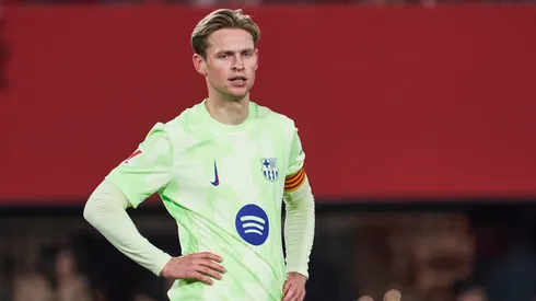 Frenkie de Jong em partida pelo Barcelona
