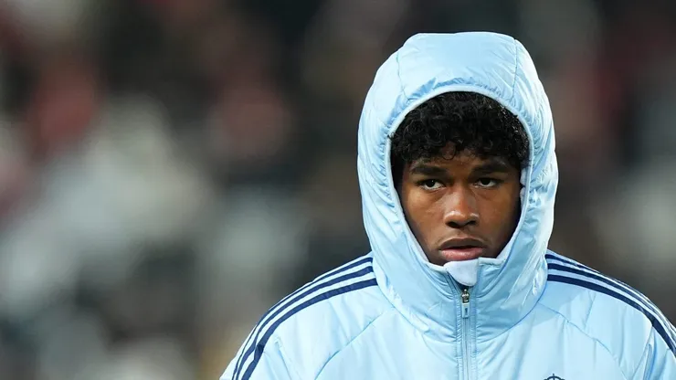 Apesar da forte concorrência no ataque do Real Madrid, Endrick tem demonstrado resiliência e eficiência sempre que recebe uma oportunidade. (Photo by Angel Martinez/Getty Images)