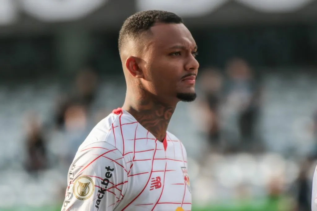 Luan Cândido, zagueiro do Red Bull Bragantino. Foto: Robson Mafra/AGIF