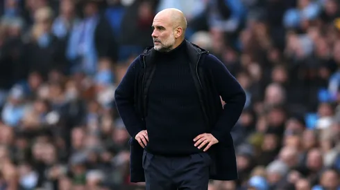 Treinador do Manchester City Pep Guardiola