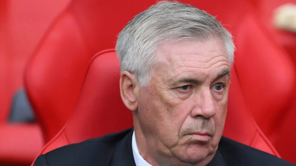 Ancelotti, treinador do Real Madrid (Photo by David Ramos/Getty Images)