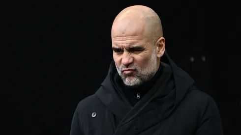 Treinador do Manchester City Pep Guardiola