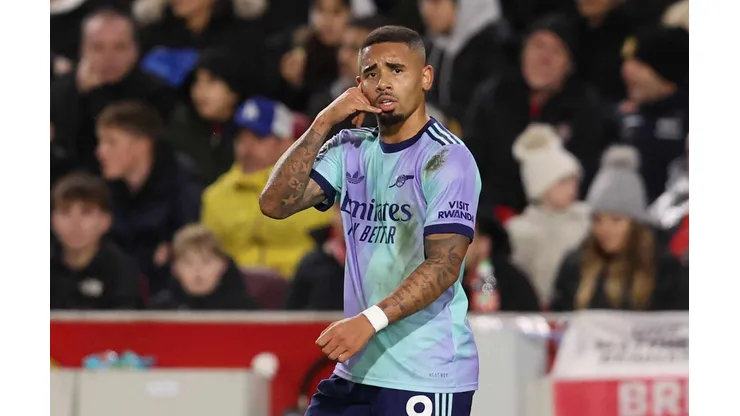Gabriel Jesus vive grande momento no Arsenal