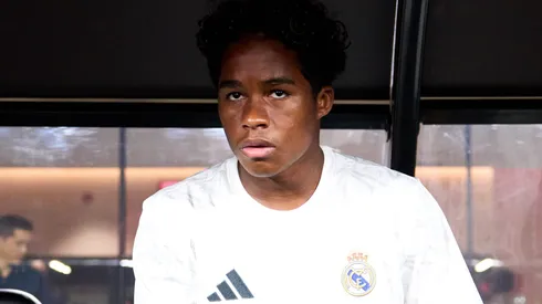 Endrick 'supera' Memphis Depay e pode se tornar reforço de rival do Real Madrid. (Photo by Alex Caparros/Getty Images)