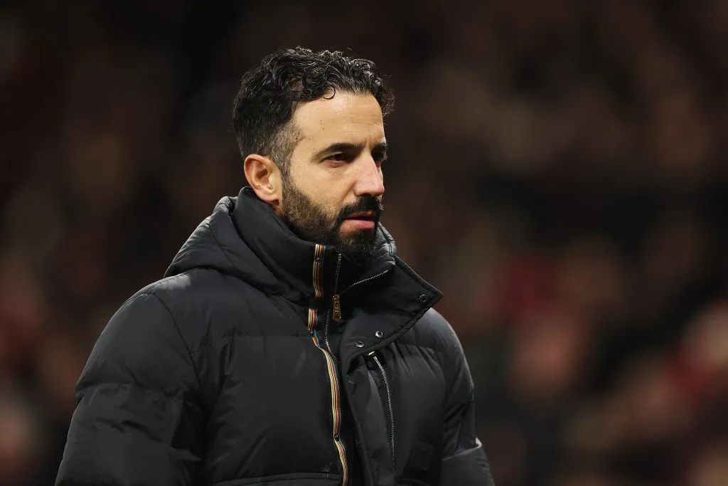 Ruben Amorim, técnico do Manchester United (Photo by Carl Recine/Getty Images)
