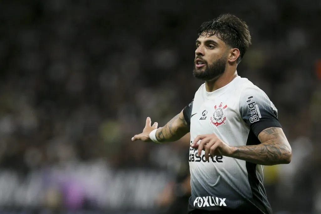 Yuri Alberto em ação. (Photo by Ricardo Moreira/Getty Images)