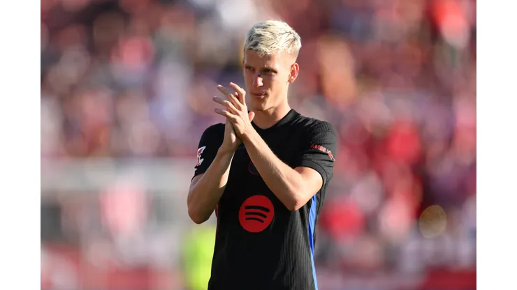 Dani Olmo passa por exames peculiares. Foto: David Ramos/Getty Images