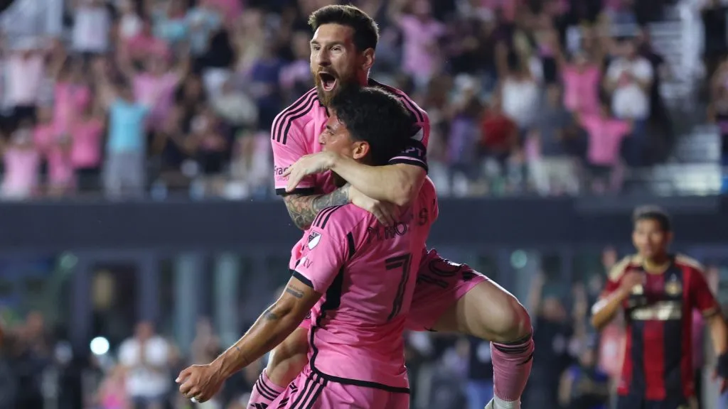 Messi e Matias Rojas