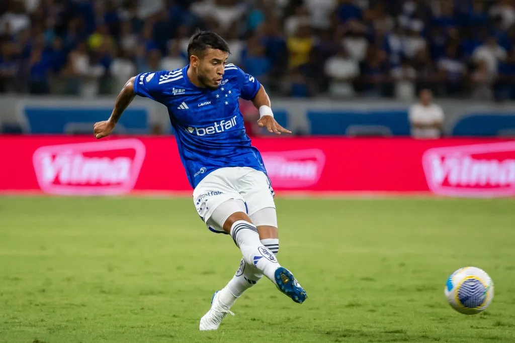 William em ação pelo Cruzeiro. Foto: Fernando Moreno/AGIF