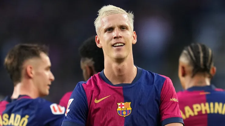 Guardiola aprecia muito Dani Olmo. (Photo by Alex Caparros/Getty Images)