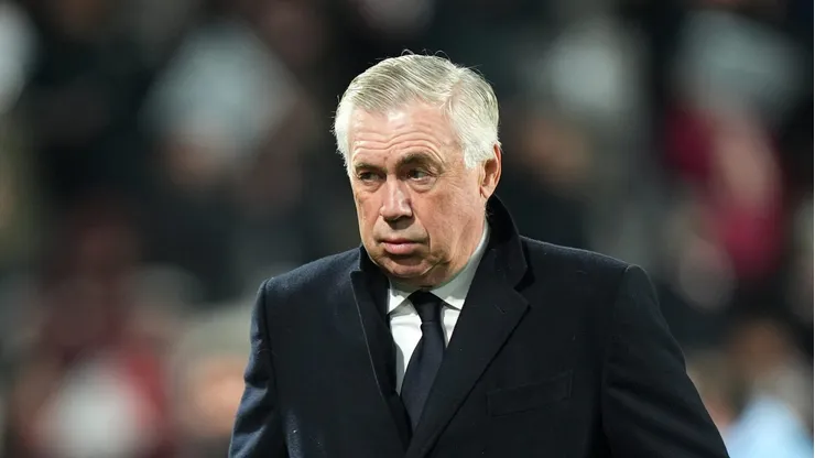 Ancelotti está pressionado no Real Madrid. (Photo by Angel Martinez/Getty Images)