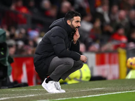 Ruben Amorim é direto após empate do Manchester United contra o Liverpool: "Fomos um..."