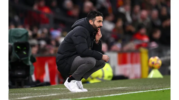 Ruben Amorim, técnico do Manchester United (Photo by Stu Forster/Getty Images)