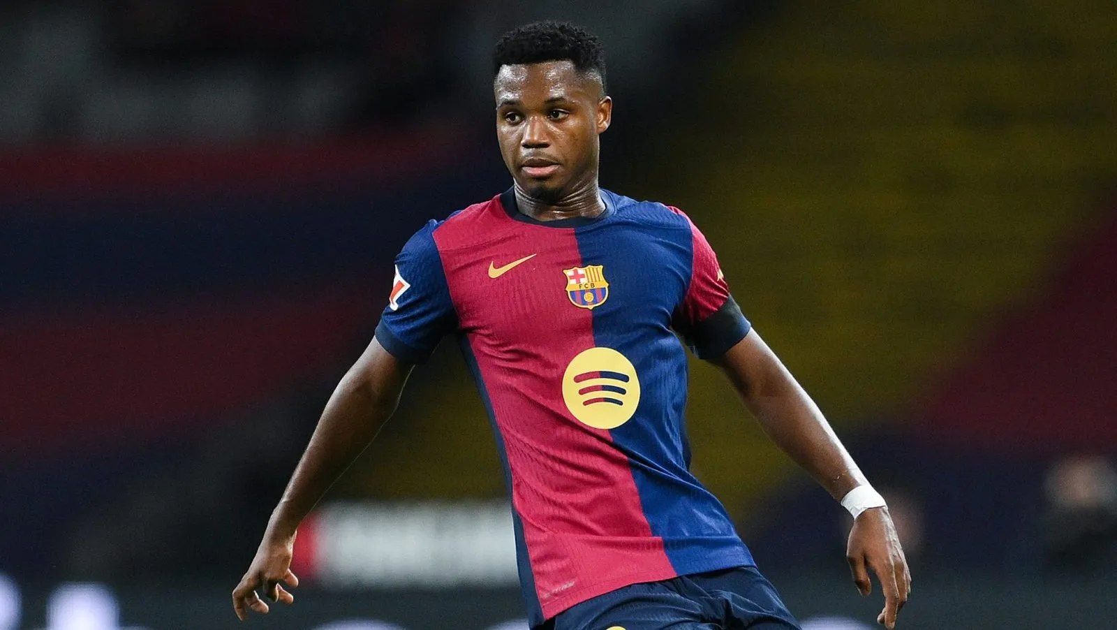 Barcelona coloca Fati à venda. (Photo by David Ramos/Getty Images)