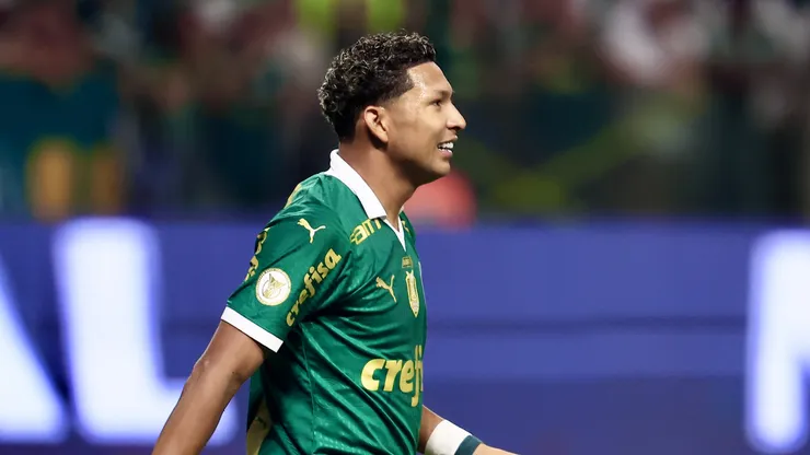Rony jogador do Palmeiras durante partida contra o Botafogo