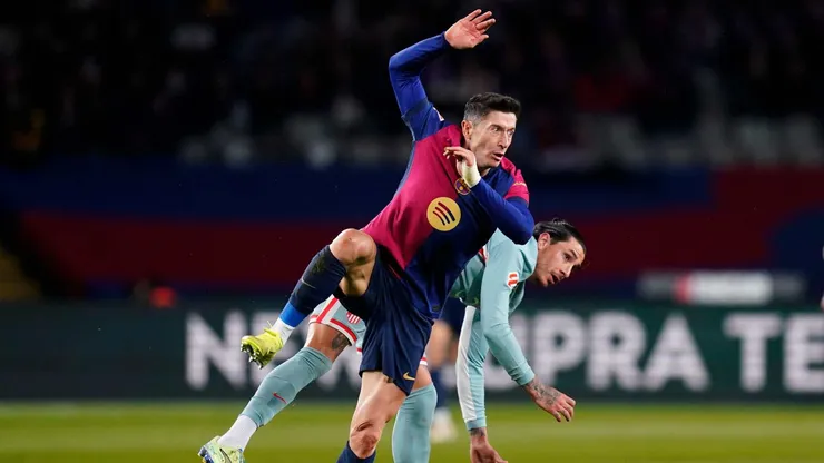 Lewandowski é o artilheiro do Barça na temporada