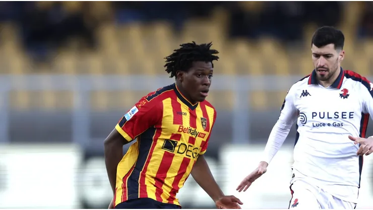 Patrick Dorgu será jogador do Manchester United. Foto: Maurizio Lagana/Getty Images