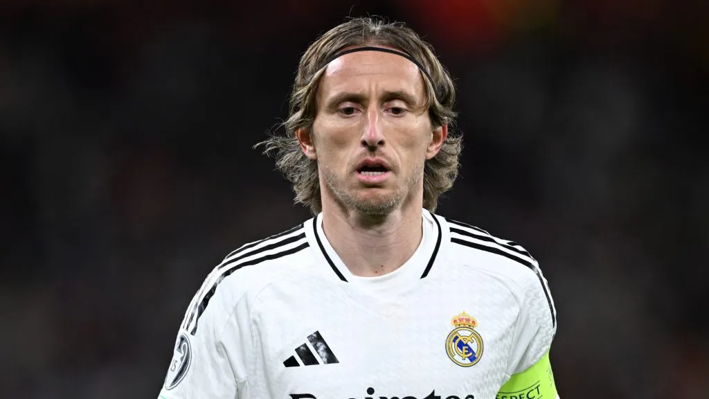 Modric em ação pelo Real Madrid.