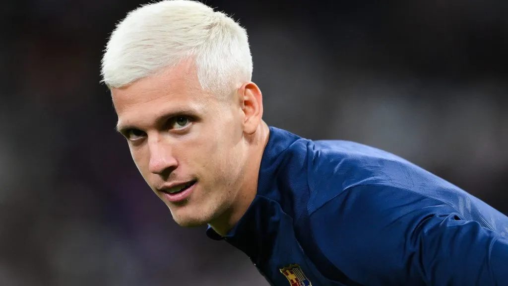 Dani Olmo, do BARCELONA (Photo by David Ramos/Getty Images)