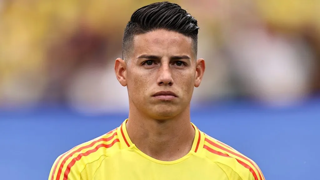 James Rodríguez atuando pela Colômbia (Photo by Omar Vega/Getty Images)