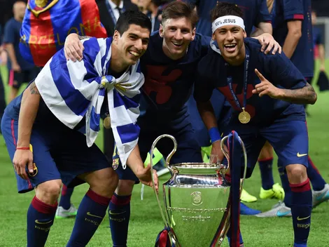 Neymar fala sobre a possibilidade de reviver o trio 'MSN'