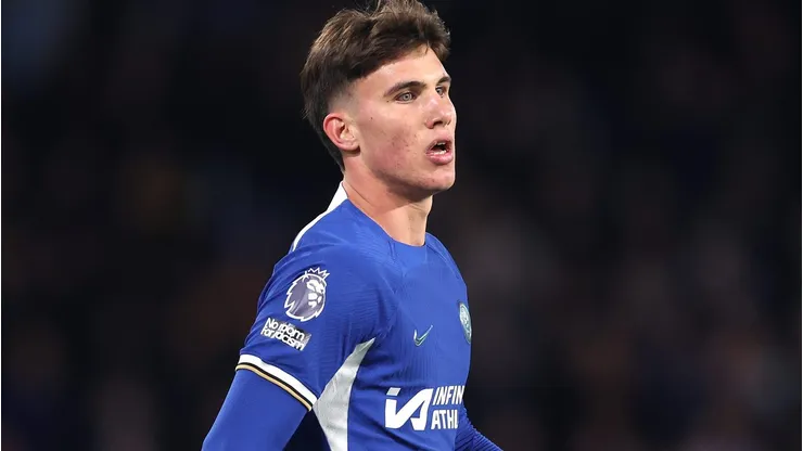 O jovem francês de origem marroquina pode ser uma aposta promissora para substituir Cesare Casadei, enquanto o clube segue sua estratégia de investir em talentos emergentes. (Foto: Alex Pantling/Getty Images)