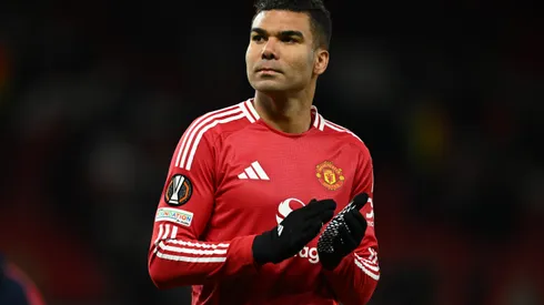Casemiro não vive boa fase no Manchester United (Photo by Gareth Copley/Getty Images)