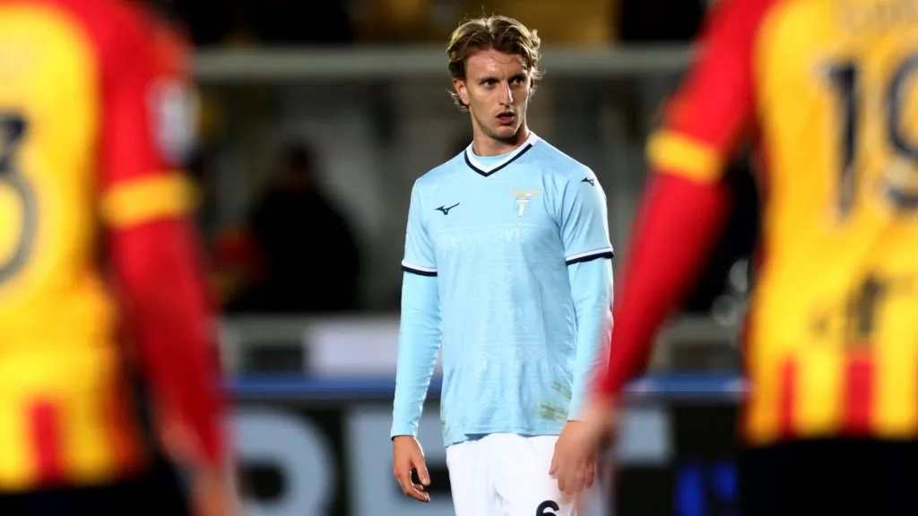 Rovella em campo pela Lazio. Foto: Maurizio Lagana/Getty Images