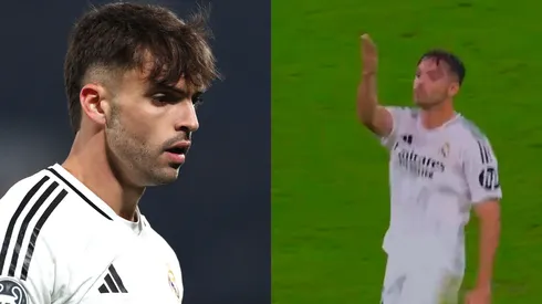 [VÍDEO] Asencio discute e protagoniza cena que chama atenção no Real Madrid. (Photo by Marco Luzzani/Getty Images) e Foto: Reprodução