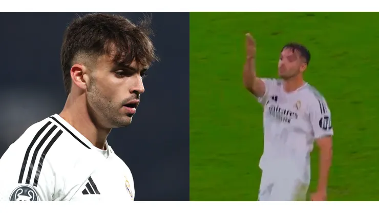 [VÍDEO] Asencio discute e protagoniza cena que chama atenção no Real Madrid. (Photo by Marco Luzzani/Getty Images) e Foto: Reprodução