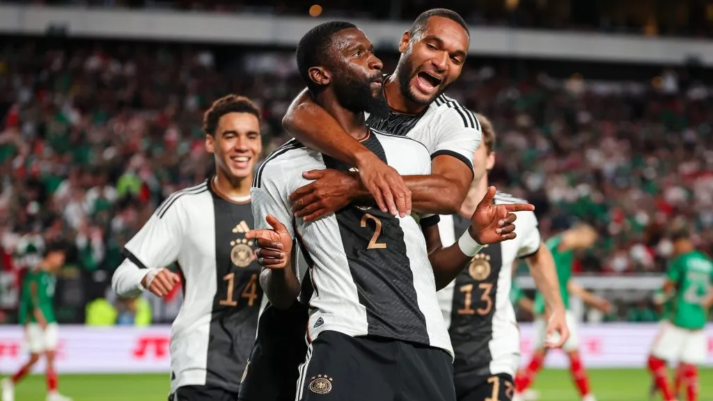 Tah e Rüdiger comemorando gol. Foto: Scott Taetsch/Getty Images