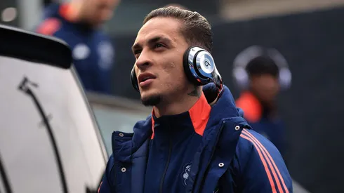 Antony, do Manchester United, pode assinar com clube surpreendente após descartar o Flamengo. (Photo by Stephen Pond/Getty Images)