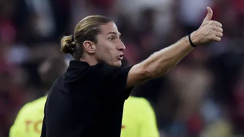 Filipe Luís, treinador do Flamengo. Foto: Alexandre Loureiro/AGIF