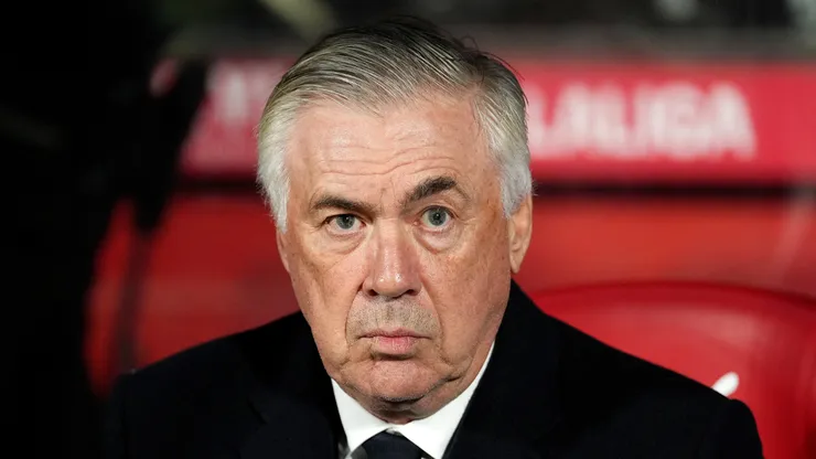 Treinador do Real Madrid Carlo Ancelotti