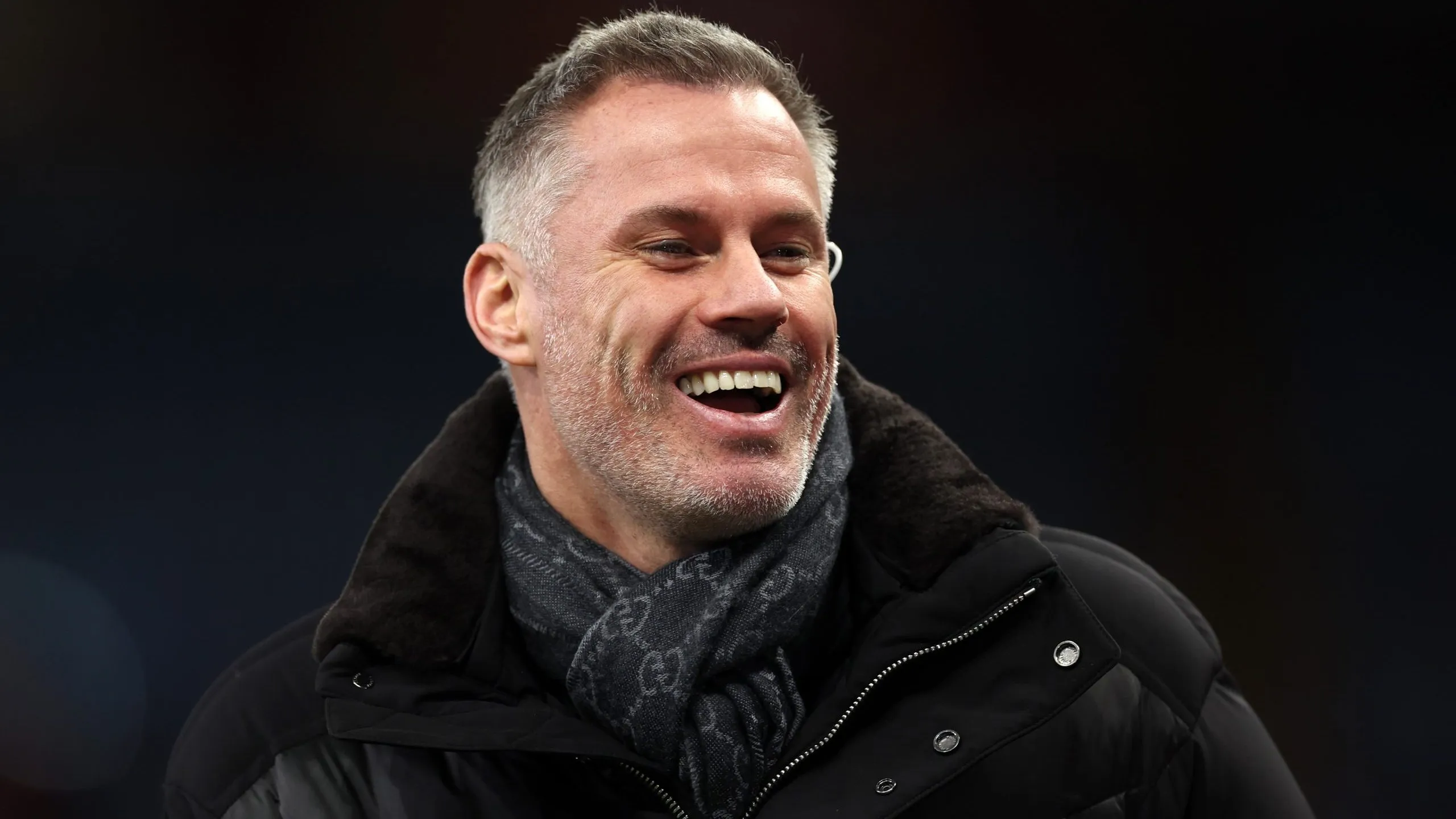 Jammier Carragher, comentarista e ídolo do Liverpool. Foto: Catherine Ivill/Getty Images