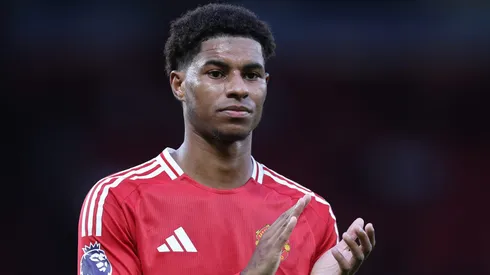 Barcelona toma chapéu e fica perto de perder Rashford para rival europeu. (Photo by Alex Livesey/Getty Images)