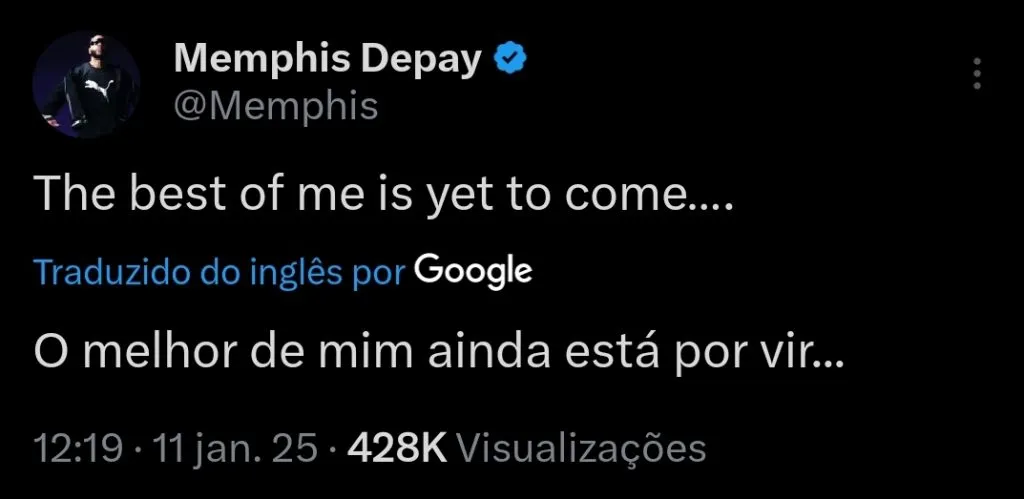 Memphis Depay via X