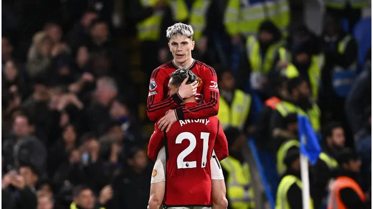 Garnacho, do United, pode ser vendido ao Napoli a preço de ouro.