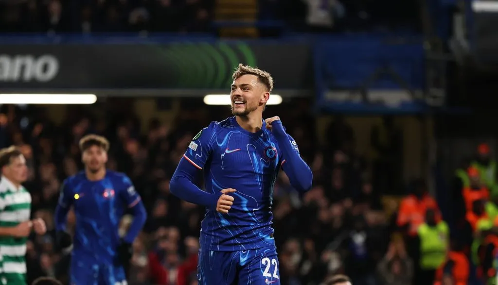 Dewsbury-Hall celebrando um gol pelo Chelsea (Richard Heathcote/Getty Images)