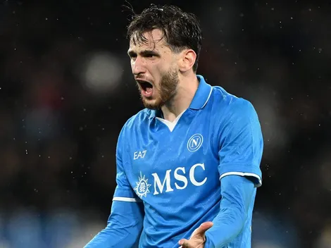Napoli quer Galeno para substituir Kvaratskhelia em seu elenco