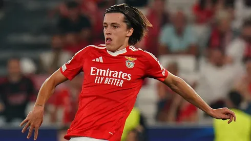 Álvaro Carreras, lateral de 23 anos do Benfica, brilhou na final da Taça da Liga e atraiu os olhares de gigantes europeus como Arsenal e Manchester United. (Foto: Gualter Fatia/Getty Images)