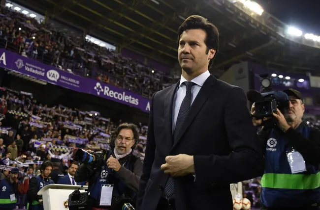 Santiago Solari em tempos de Real Madrid. (Photo by Denis Doyle/Getty Images)