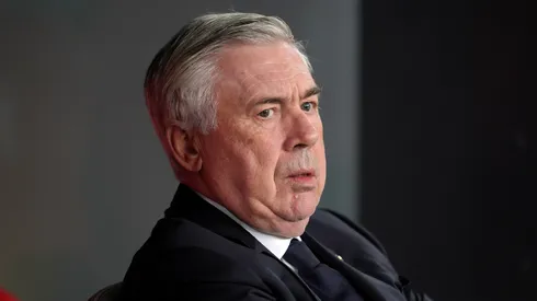 Carlo Ancelotti durante partida da La Liga