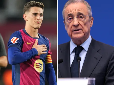 Gavi agradeceu Florentino Pérez após partida