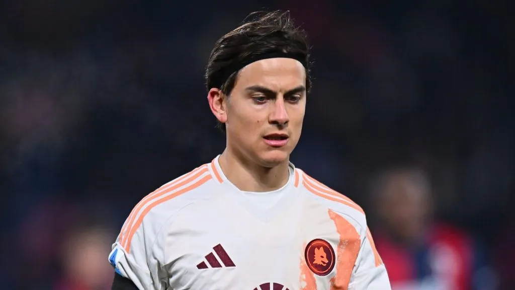 Dybala em ação pela Roma.