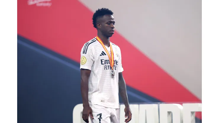 Vini Jr se torna o mister Champions. Foto: Yasser Bakhsh/Getty Images
