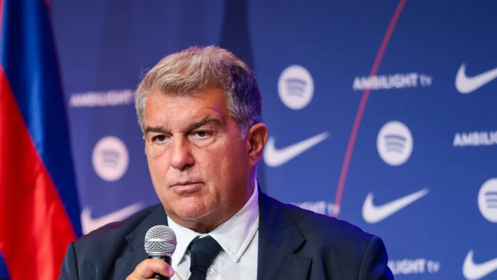 Laporta, presidente do Barcelona (Photo by Eric Alonso/Getty Images)