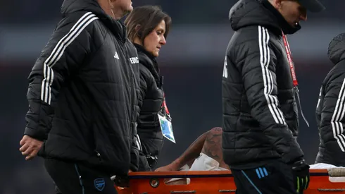 Situação de Gabriel Jesus preocupa o Arsenal (Photo by Alex Pantling/Getty Images)