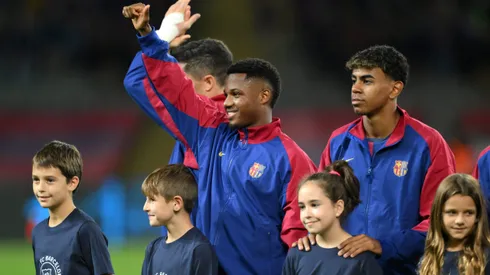 Ansu Fati em jogo do Barcelona pelo Campeonato Espanhol. Jovem atacante deve deixar o clube catalão. Foto: David Ramos